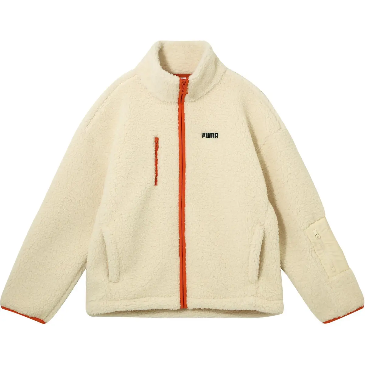 PUMA FZ Velvet feel Coat Men's Almond Candy