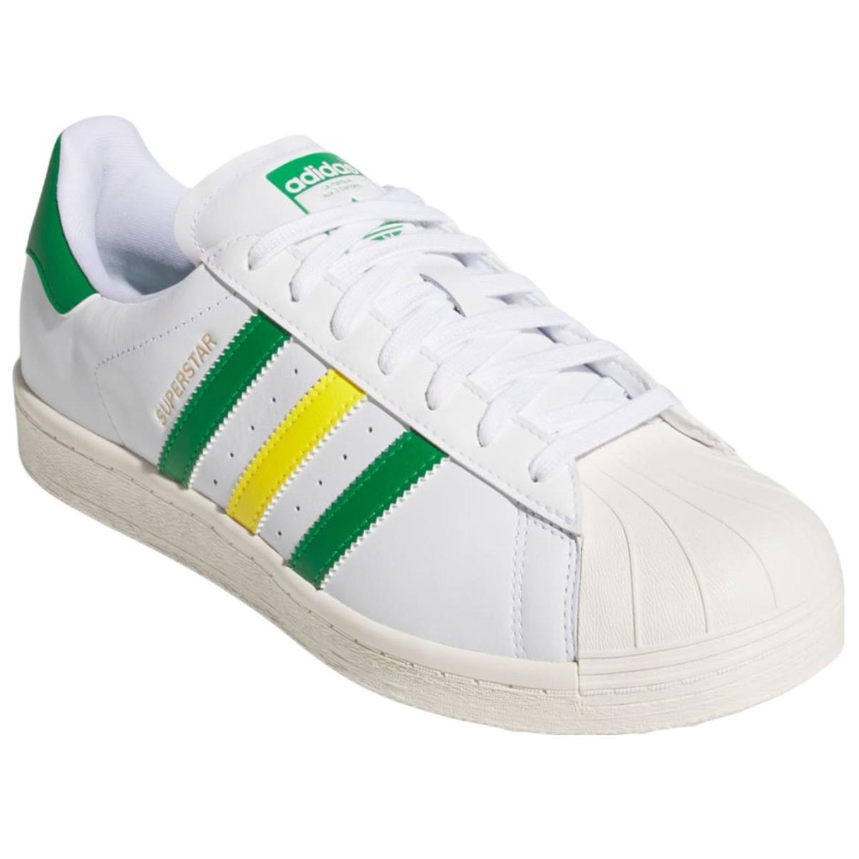 Superstar Adidas Originals Spikeless Golf ‘White Green Yellow’