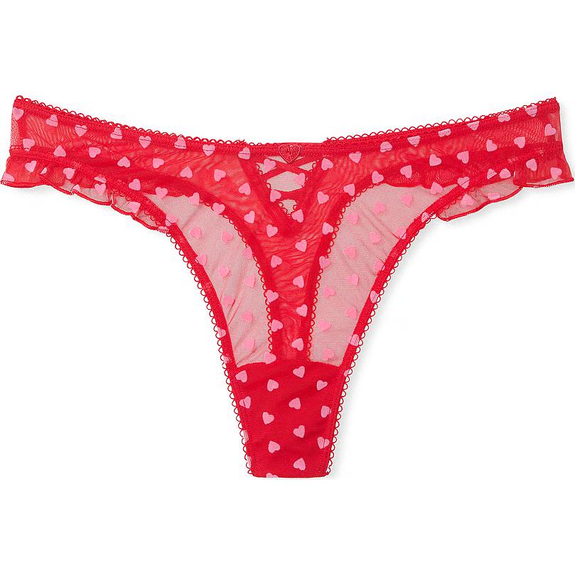 Женские трусы Victoria's Secret (красные)