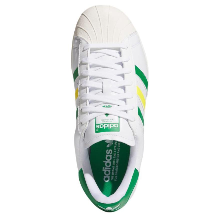 Superstar Adidas Originals Spikeless Golf ‘White Green Yellow’