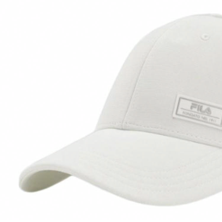 Мужская кепка Fila Logo (белая) — фото 3