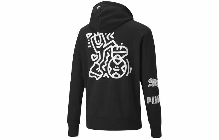 Мужское худи PUMA x Mr doodle (черное) — фото 2