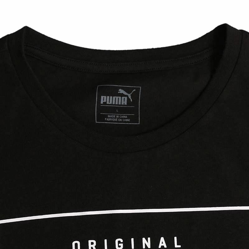 Мужская футболка PUMA T (черный) — фото 4