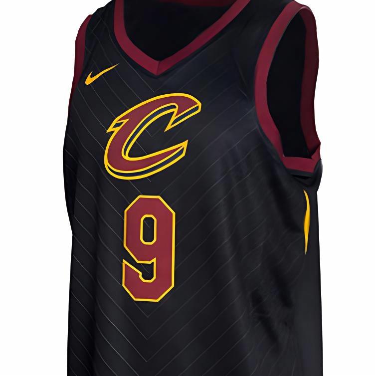 Мужская футболка Nike NBA Dwyane Wade (черная) — фото 3