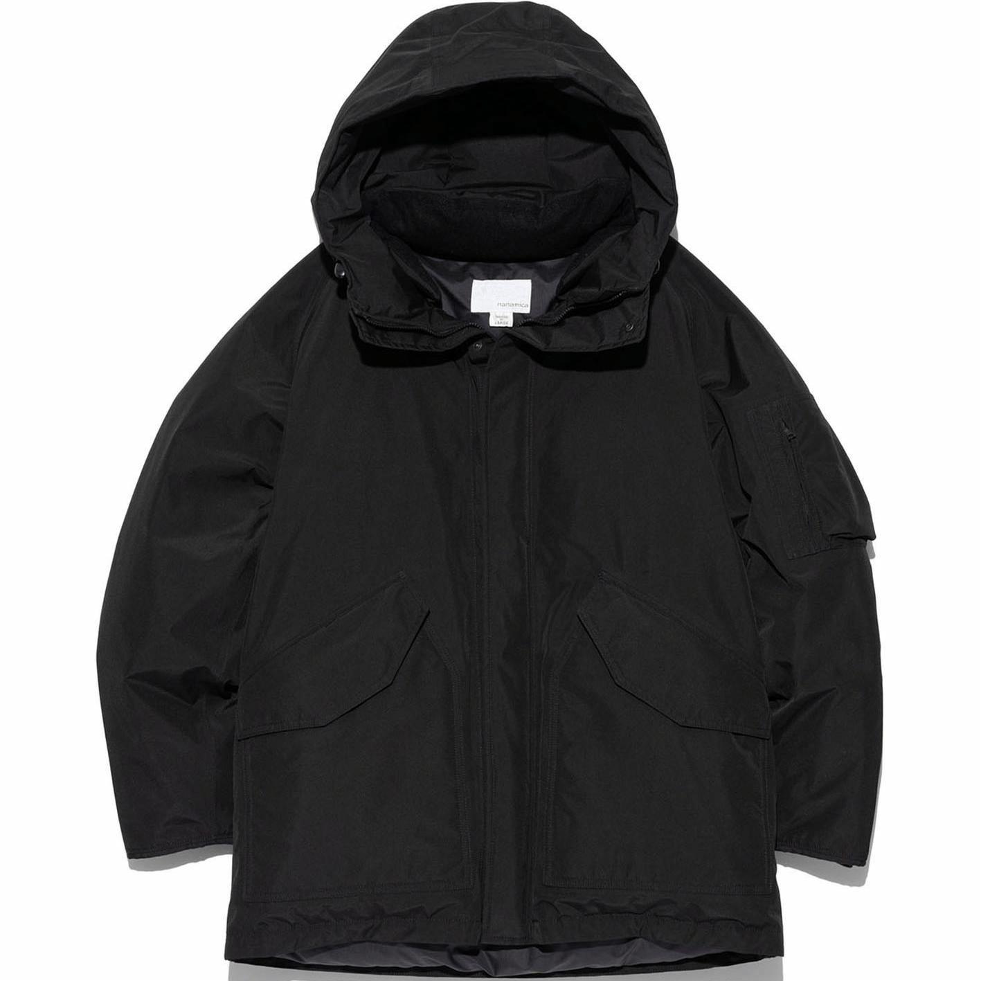 Пуховик nanamica Life-Tech Wear (черный)