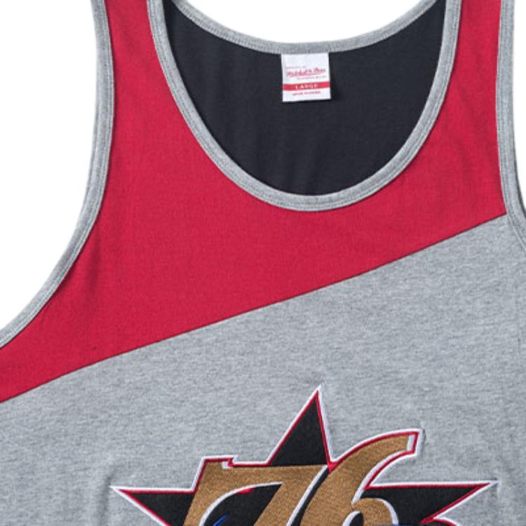 Mitchell Ness Basketball Jersey Unisex Gray Black Multicolor
