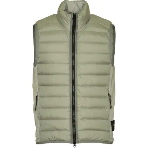 STONE ISLAND High Neck Quilted Gilet