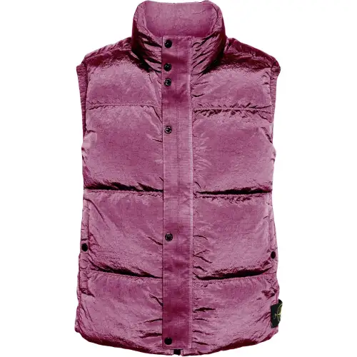 STONE ISLAND Vest Unisex Magenta
