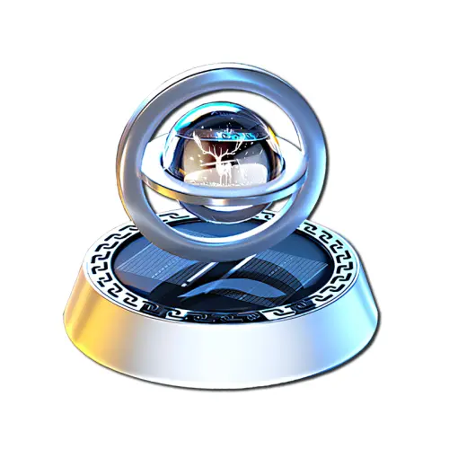 Rotating one bead bracelet solar-powered, perfume, universal aromatherapy for auto
