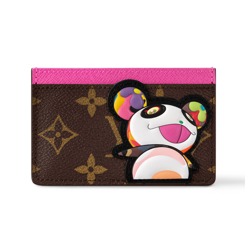 Женский калейдоскоп карт Louis Vuitton LOUIS VUITTON x Takashi Murakami (розово-коричневый)