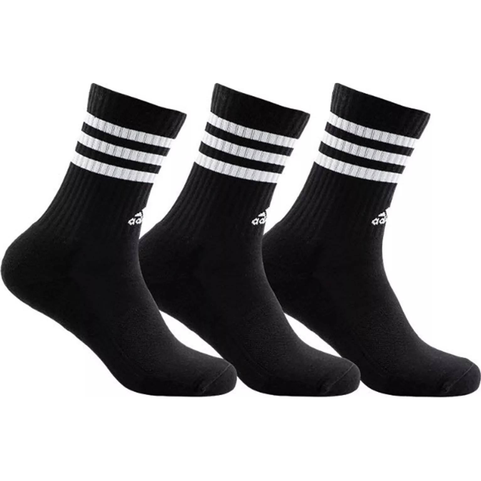 Adidas Crew Socks Unisex 3 Pack Black