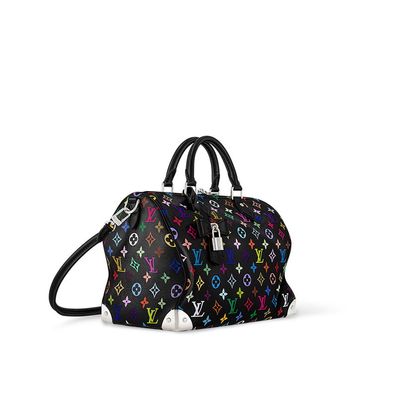 Сумка Louis Vuitton Speedy Soft (черная) — фото 2