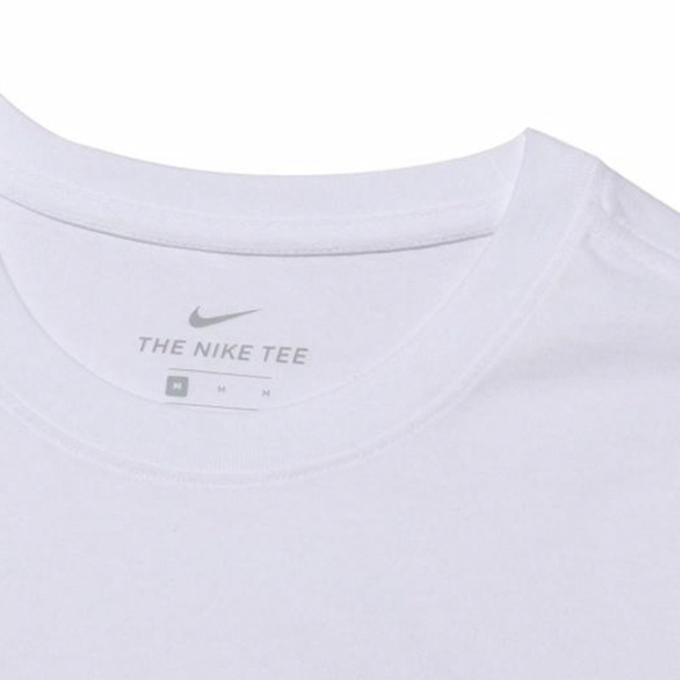 Мужская футболка Nike Sportswear Big Swoosh Tee T (белая) — фото 6