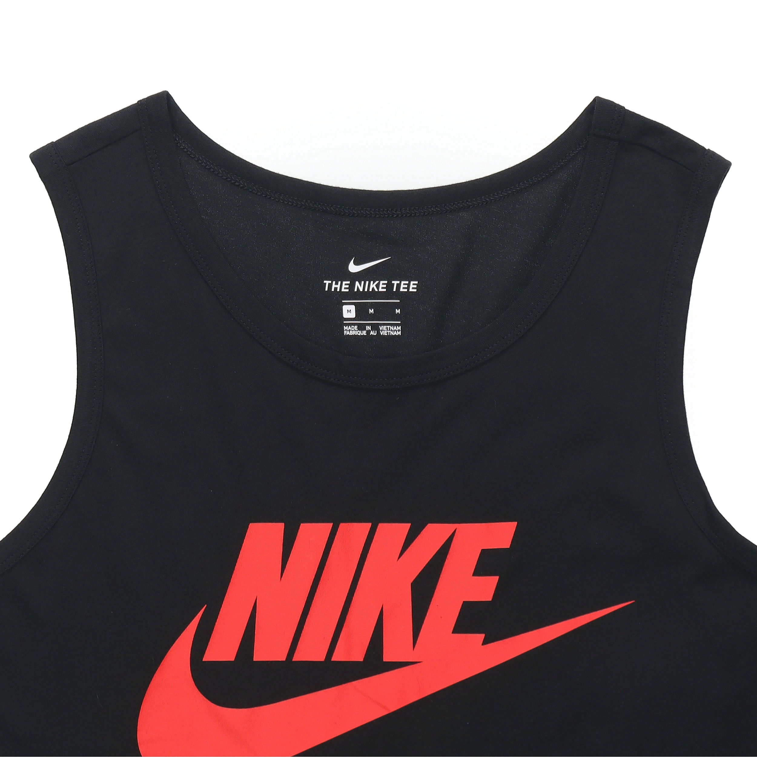 Мужская майка Nike Nsw Tank Icon Futura (черная) — фото 3