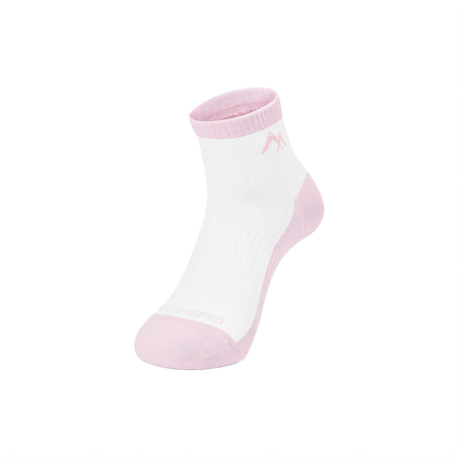 Skechers Ankle Socks Women’s 2 Pack Ice Pink/Daybreak Blue Gray