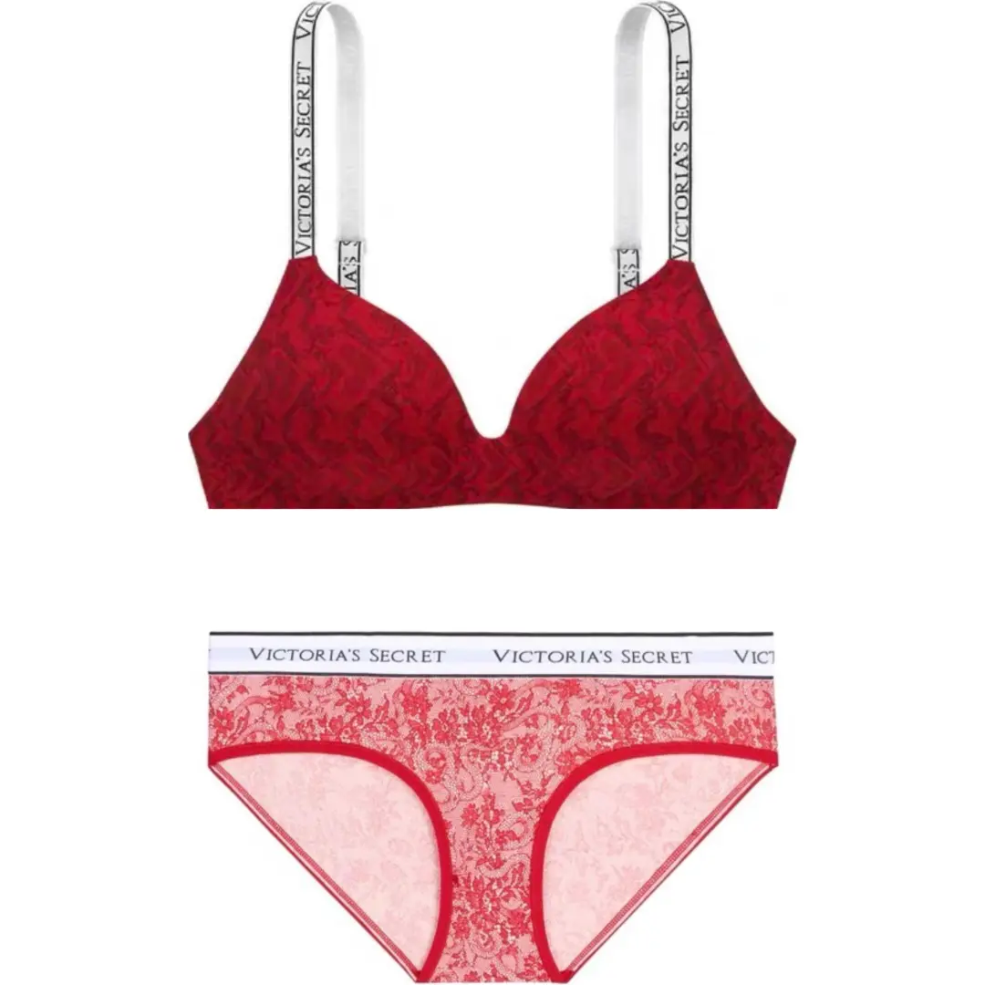 Victoria's Secret Underwear Set Women's Red