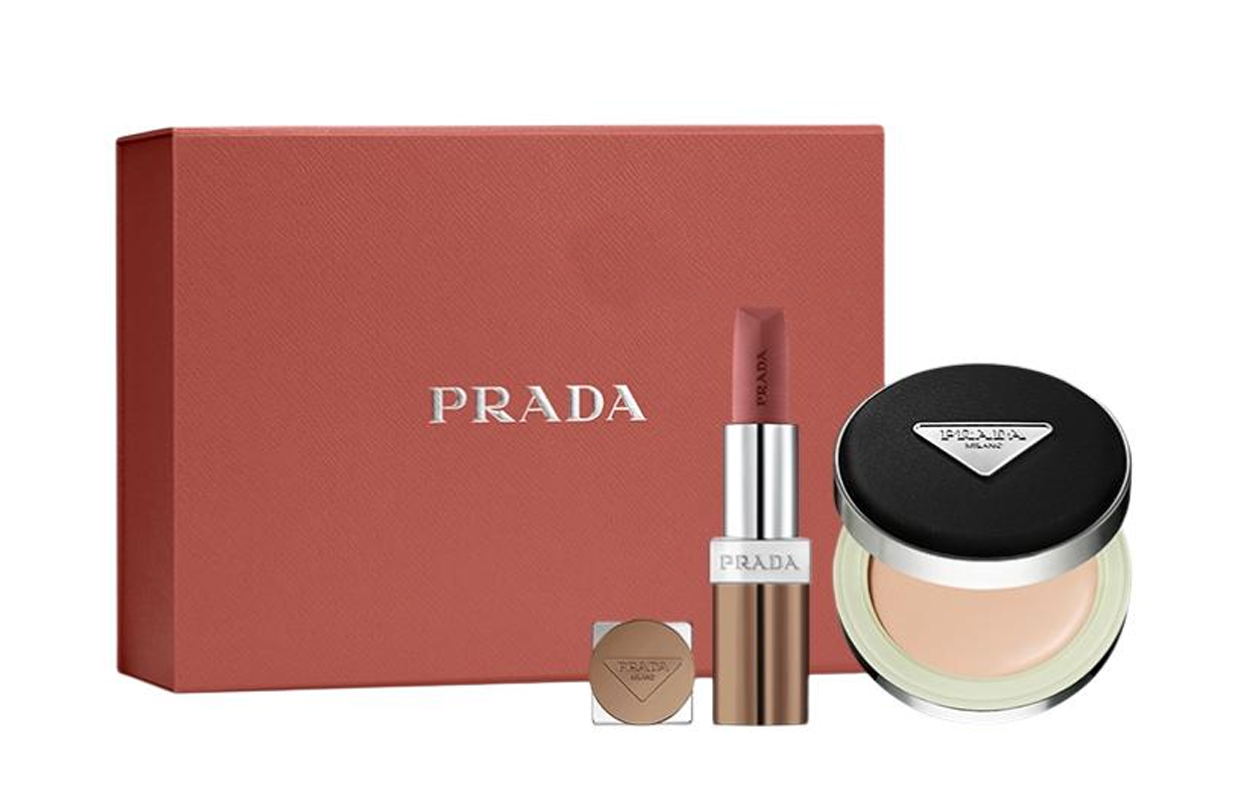 Набор косметики Prada (бежевый)
