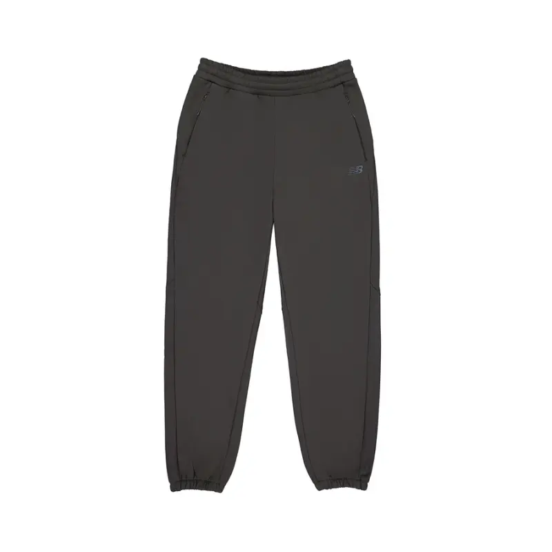 New Balance NB Grey Knitted Sweatpants Unisex Dark Gray