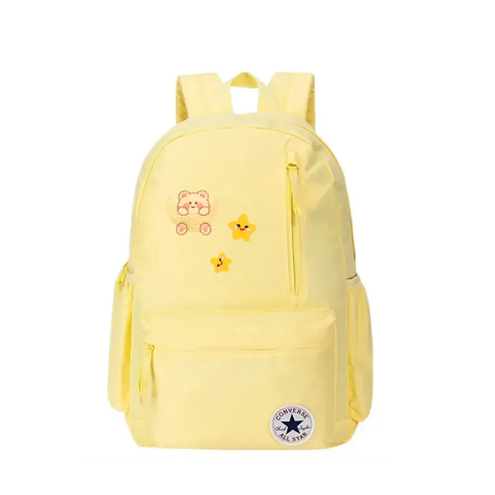 Converse Polyester Backpack Unisex Light Yellow