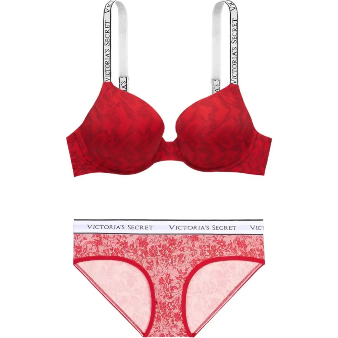 Victoria's Secret Underwear Set Women's Red