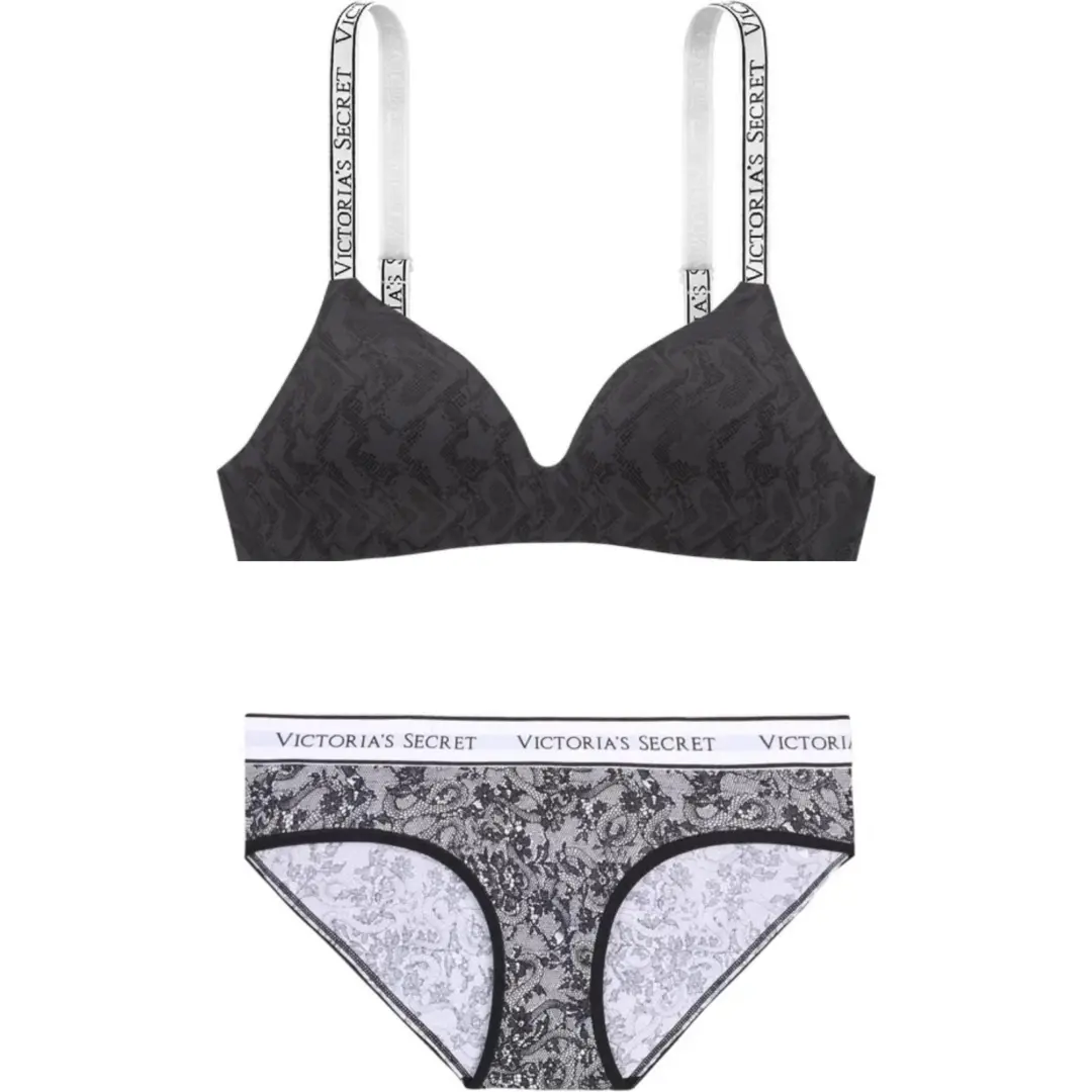 Victoria's Secret Underwear Set Women's Black