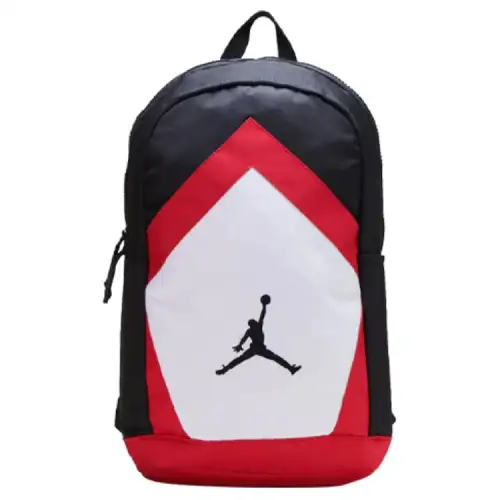 Jordan Polyester Backpack Regular Unisex White/Red