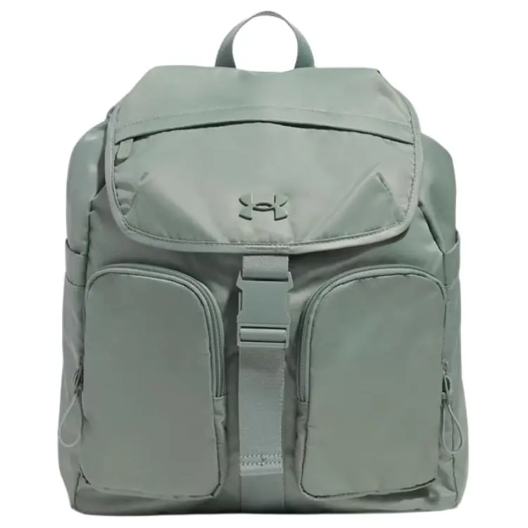 Under Armour Nylon Backpack Regular Women's Silicon Dioxide Green