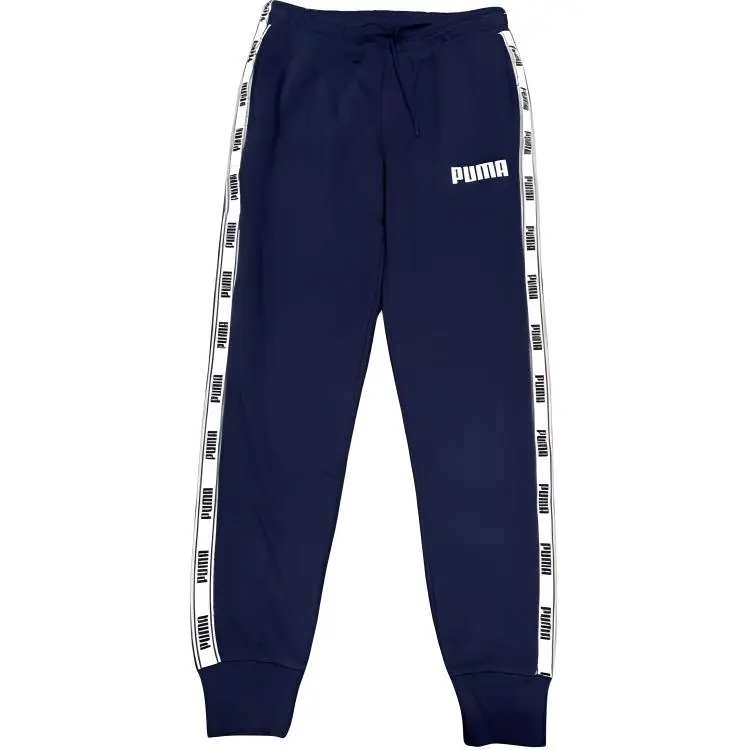 PUMA Knitted Sweatpants Men's Blue