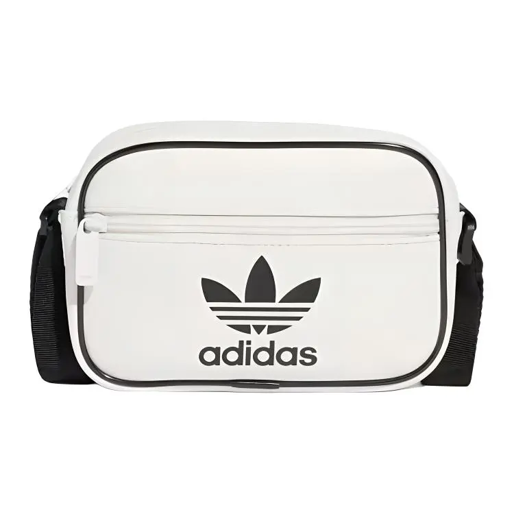 Adidas Originals Polyurethane Crossbody Bags Mini Unisex White & Black