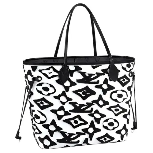 LOUIS VUITTON X Uf Neverfull Mm White