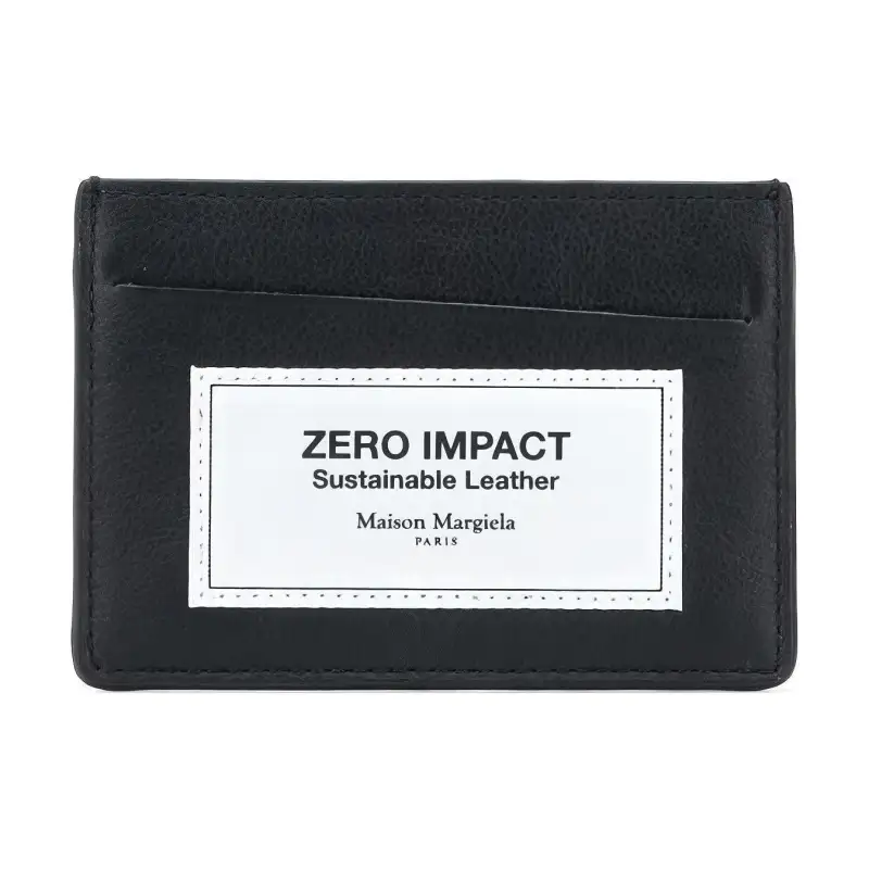 Maison Margiela Leather Card Holder Card Holder Men's Black