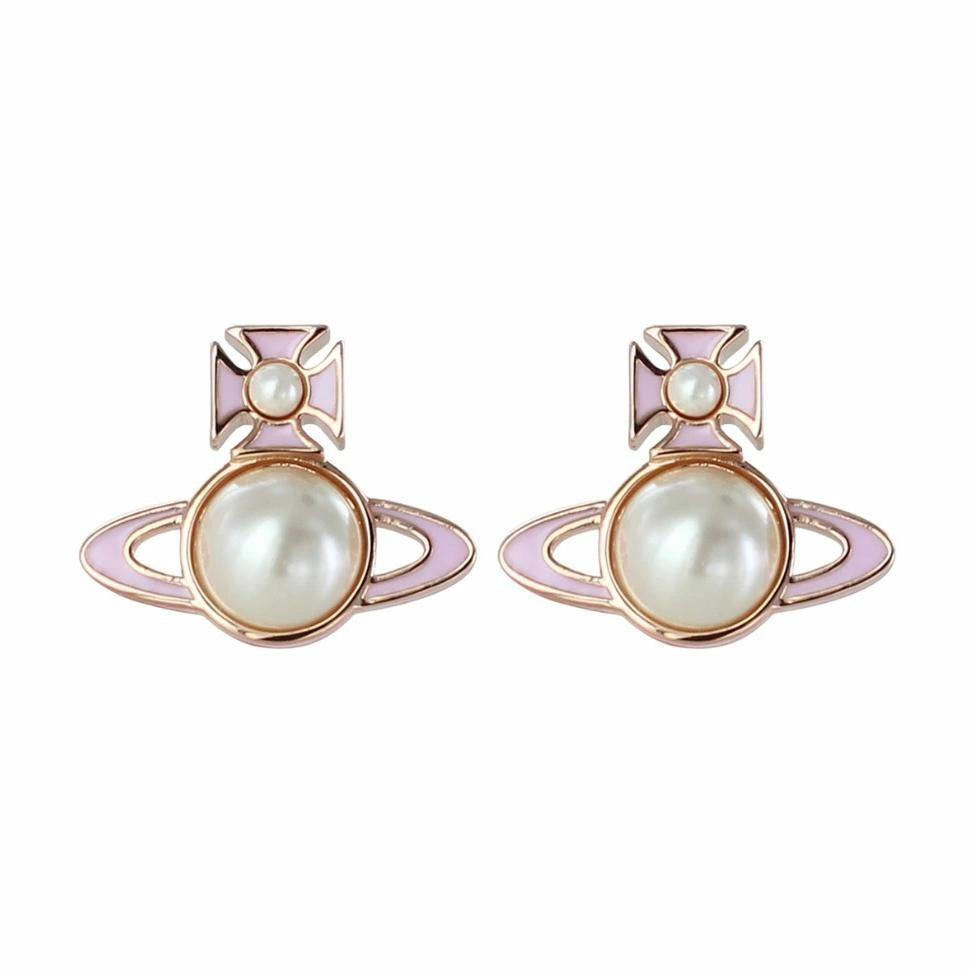 Женские серьги Vivienne Westwood TILLYA (розовые)