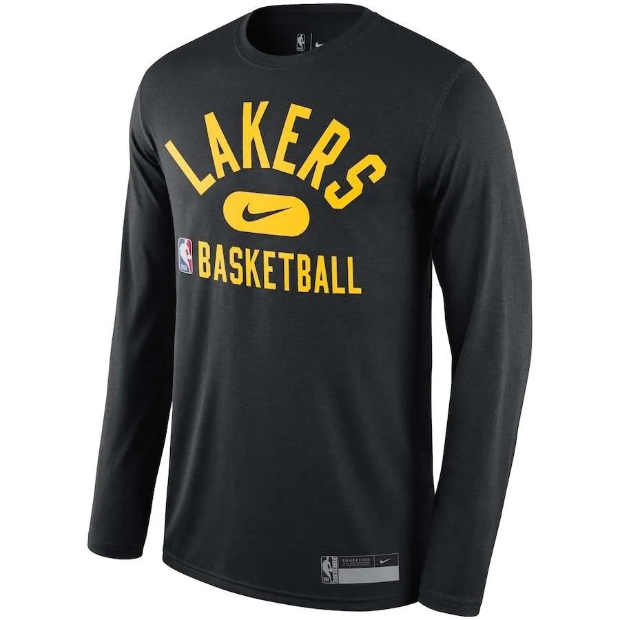 Nike T-Shirts Men's Black Crew Neck Moderate
