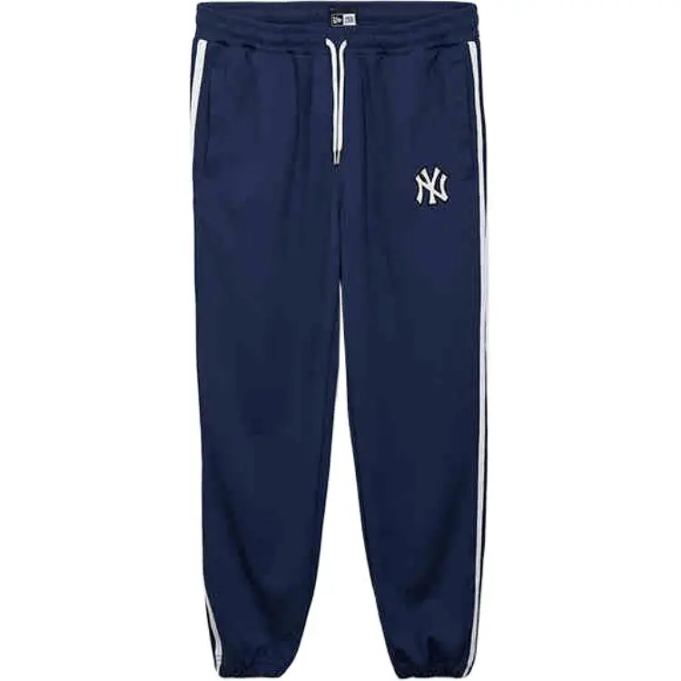 New Era Knitted Sweatpants Unisex Navy Blue