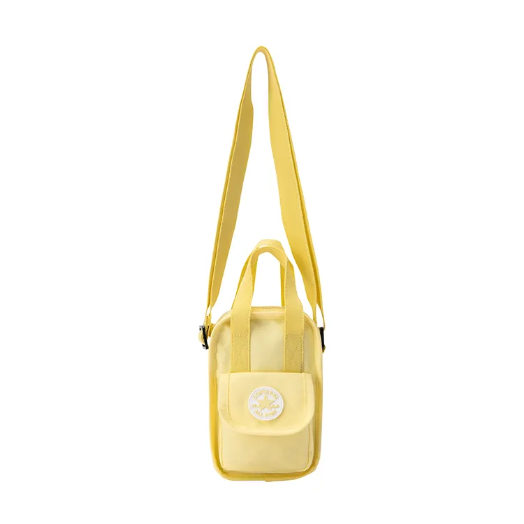 Converse Polyester Handbag, Shoulder Bag, Crossbody Bag Small Unisex Goose Egg Yellow