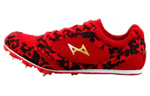 Haiers professional, comfortable, shock-absorbing, non-slip, wear-resistant low-cut running shoes, same style for men and women, red and black
