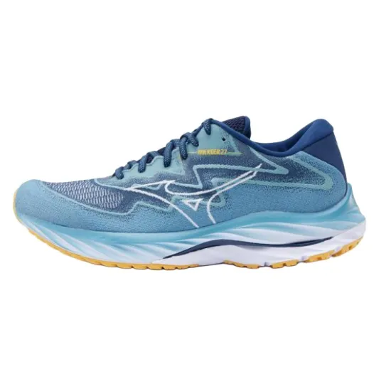 Mizuno Wave Rider 27 Shock Absorbing Bounce LowTop 'Blue'