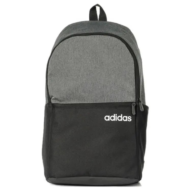 Adidas Polyester Backpack Regular Unisex Gray Black