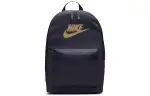 Nike Heritage Polyester Backpack Unisex Obsidian & Gold