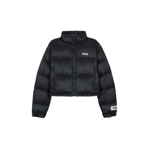 FILA Down Jackets Unisex Black Bk Thickened