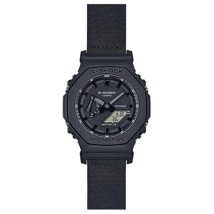 CASIO Men Liquid Crystal/Analog Dual Display Series Black Watch