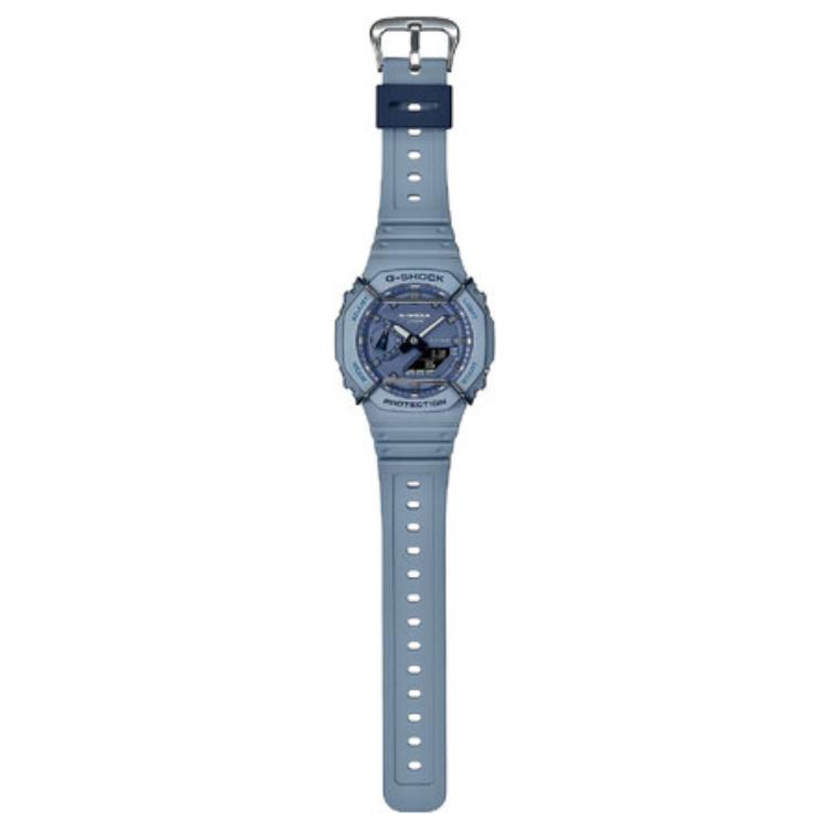 Мужские часы Casio G-SHOCK Octagonal (синий циферблат)