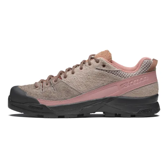 SALOMON X ALP Low Top Running Shoes Unisex Light Brown