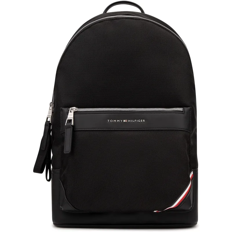 Tommy Hilfiger Polyester Backpack Large Men's Black