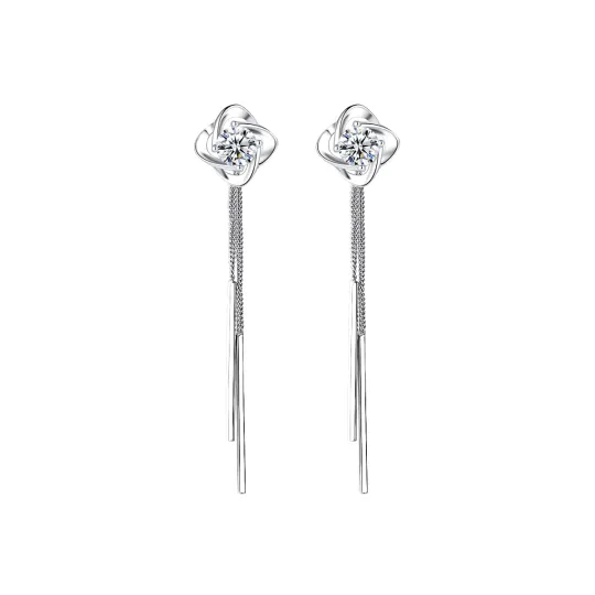 WINY Stud Earrings Women's Silver