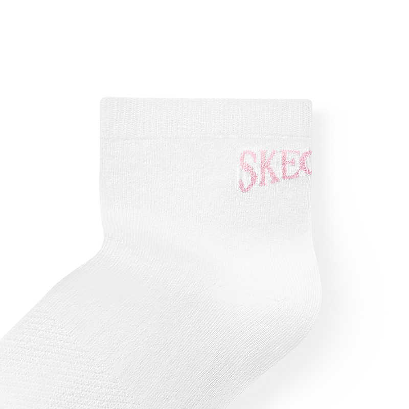 Skechers Sports League Collection Ankle Socks Women’s 2 Pack White/Glacier Gray