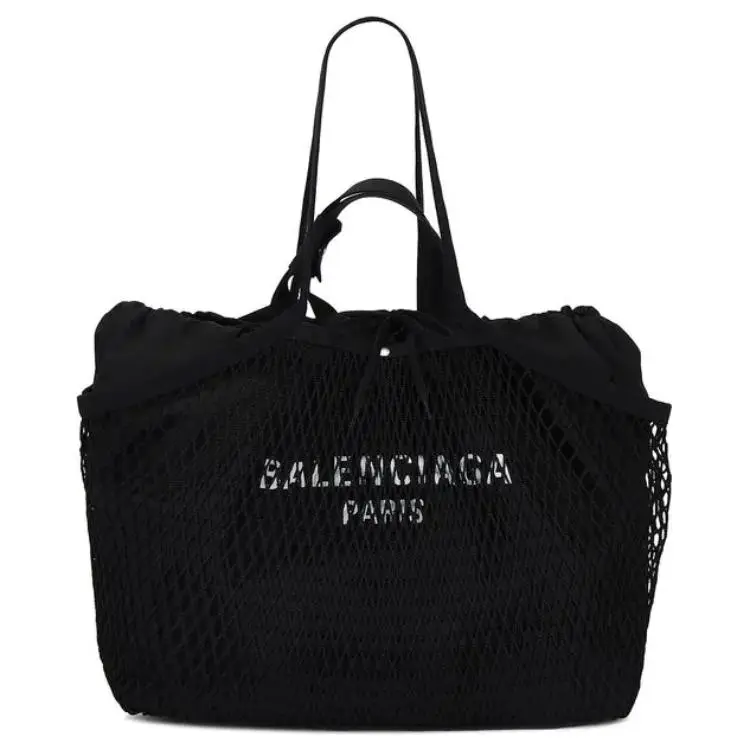 Balenciaga Canvas Handbag Women's Black