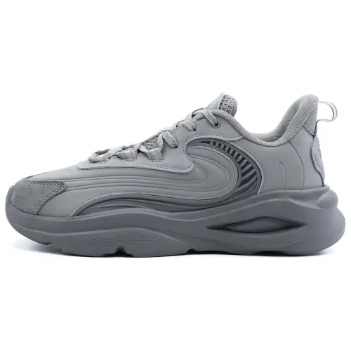 Anta Slip Resistant, Abrasion Resistant, Lightweight Low top Casual Shoes Men's Gray