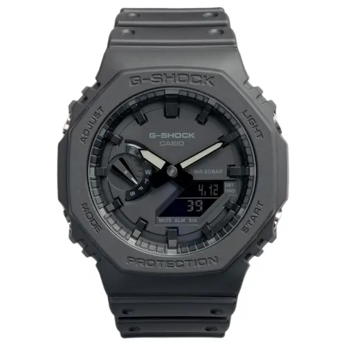 CASIO G SHOCK Eight Prince Collection Quartz Movement Resin Strap Watch Men's Watches Black Dial
