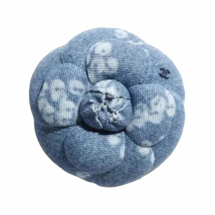 Брошь Chanel 25P (синяя)